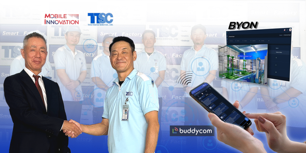 Announcement of CCTV-AI and Digital Communication Tool integrated solution in Thailand